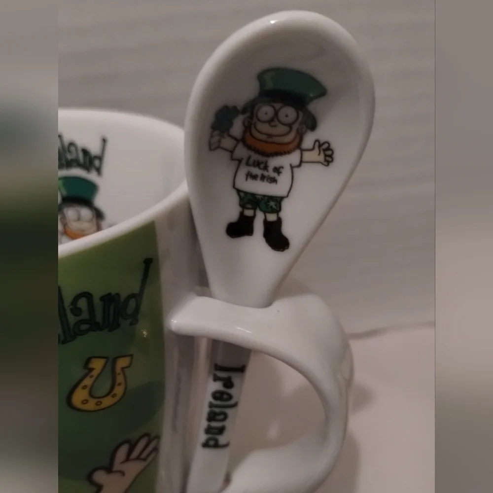 Looney Leprechauns Ireland Luck Of The Irish Coffee Mug